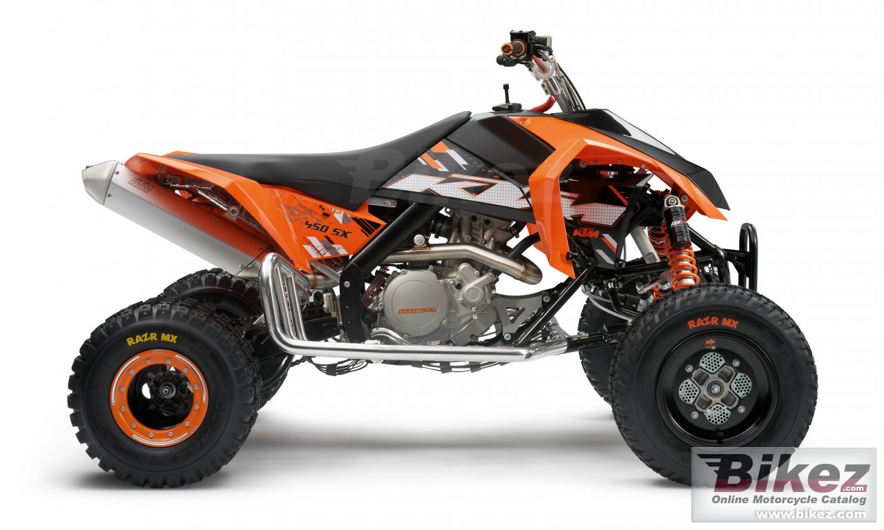 KTM 450 SX ATV Poster